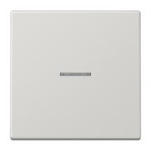 JUNG HOME BT LS 17101 LG Taster 1fach, mit Lichtleiter, lichtgrau