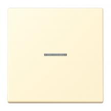 JUNG HOME BT LC 17101 201 Taster 1fach, mit Lichtleiter, blanc (32001)