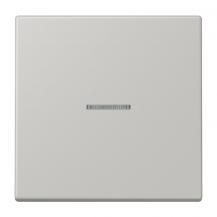 JUNG HOME Taster 1fach mit Lichtleiter, Serie LS, gris clair 31, Bluetooth Mesh