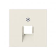 JUNG A 569-1 PLUA Abdeckung 1fach für IAE/UAE-Anschlussdosen cremeweiß 55 x 55 mm