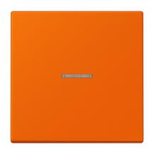 JUNG HOME Taster 1fach mit Lichtleiter, Serie LS, orange, Bluetooth Mesh