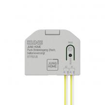 JUNG HOME Puck Binäreingang 2fach, Batterie BT P B2 U B