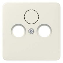 JUNG 561 SAT Abdeckung für Universal-Sat/BK-Dosen 1fach weiß (ivory) CD