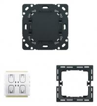 Busch-Jaeger 6716/01 UBT Smart Switch Einsatz 2/4-fach Bluetooth Low Energy Busch-balance SI Busch-art linear 2CKA006710A0030