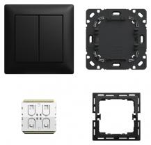 Busch-Jaeger 6716/03 UJ-84 Smart Switch 3-fach Set 4-fach Funk Zigbee studioweiß Busch-balance® SI 2CKA006710A0053