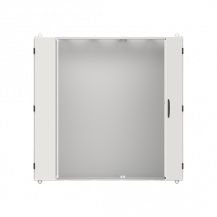 ABB STRIEBEL & JOHN TL508G TwinLine N 55 Wandschrank B1300/ H1250 / T275 mm, Schutzklasse I, IP55, RAL 7035
