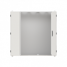 ABB STRIEBEL & JOHN TW508G TwinLine N 55 Wandschrank B1300/ H1250 / T350 mm, Schutzklasse I, IP55, RAL 7035