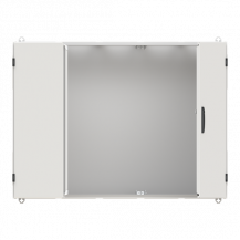ABB STRIEBEL & JOHN TW506S TwinLine N 55 Wandschrank B1300/ H950 / T350 mm, Schutzklasse II, IP55, RAL 7035