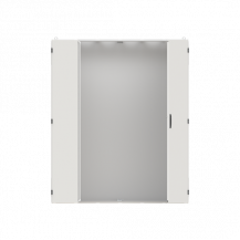ABB STRIEBEL & JOHN TW612S TwinLine N 55 Standschrank B1550/ H1850/ T350 mm Schutzklasse II, IP55, RAL 7035