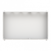 ABB STRIEBEL & JOHN TG505GB TwinLine N 55 Basisschrank B1300/ H800 / T225 mm, ohne Tür Schutzklasse I, IP30, RAL 7035