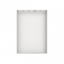 ABB STRIEBEL & JOHN TG512GB TwinLineN 55 Basisschrank B1300/ H1850/ T225 mm, ohne Tür Schutzklasse I, IP30, RAL 7035