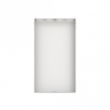 ABB STRIEBEL & JOHN TG412SB TwinLineN 55 Basisschrank B1050/ H1850/ T225 mm, ohne Tür Schutzklasse II, IP30, RAL 7035