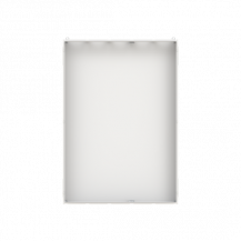 ABB STRIEBEL & JOHN TG512SB TwinLineN 55 Basisschrank B1300/ H1850/ T225 mm, ohne Tür Schutzklasse II, IP30, RAL 7035