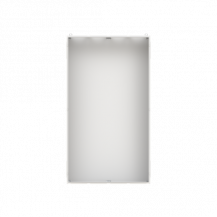 ABB STRIEBEL & JOHN TW412GB TwinLineN 55 Basisschrank B1050/ H1850/ T350 mm, ohne Tür Schutzklasse I, IP30, RAL 7035