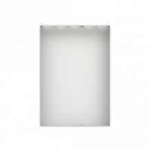 ABB STRIEBEL & JOHN TW512GB TwinLineN 55 Basisschrank B1300/ H1850/ T350 mm, ohne Tür Schutzklasse I, IP30, RAL 7035