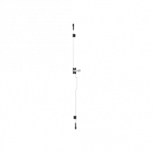 ABB STRIEBEL & JOHN TZ206 Stangenverschluss Inkl. Schlosskörper, 6RE=900 mm Ersatzteil für TwinLine-Schrankserie