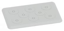 ABB STRIEBEL & JOHN TZ110 Flansch mit 8 Kabeltüllen für Durchmesser 13 bis 34mm