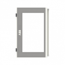 ABB STRIEBEL & JOHN TZT205L Transparente Tür 2FB/5RE, Tür links mit Sichtscheibe Zubehör TwinLine Schrankserie