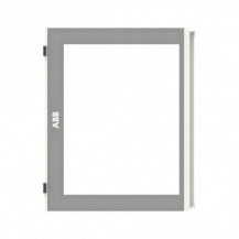 ABB STRIEBEL & JOHN TZT306L Transparente Tür 3FB/6RE, Tür links mit Sichtscheibe Zubehör TwinLine Schrankserie