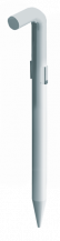 ABB STRIEBEL & JOHN TZ630P10 Scharnierstift 10 Stück, Zubehör TwinLine Schrankserie