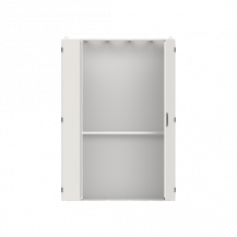 ABB STRIEBEL & JOHN TH512G TwinLine N 44 Standschrank B1300/ H1850/ T225 mm, Schutzklasse I, IP44, RAL 7035