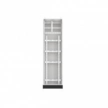 ABB STRIEBEL & JOHN TH512S TwinLine N 44 Standschrank B1300/ H1850/ T225 mm Schutzklasse II, IP44, RAL 7035