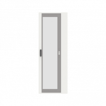 ABB STRIEBEL & JOHN RZT512RA Transparente Tür 5FB/12RE Re, montiert am Schrank, Zubehör TriLine Schrankserie