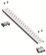 ABB STRIEBEL & JOHN RZT4P2A WR-Montagetraverse für Schranktiefe 425 mm, eingebaut Zubehör TriLine Schrankserie