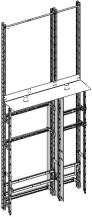 ABB STRIEBEL & JOHN 3/8MWR11A Montageeinheit zu M+W VBEW, Zubehör Messwandler-Systeme