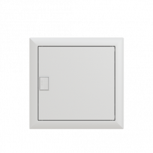 ABB STRIEBEL & JOHN UK612N2 Stromkreisverteiler, Unterputz, 12 Platzeinheiten, mit Tür und Blendrahmen Schutzklasse II, Schutzart IP30