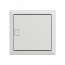 ABB STRIEBEL & JOHN UK612K Stromkreisverteiler K, Unterputz, 12 Platzeinheiten, mit Tür und Blendrahmen Schutzklasse II, Schutzart IP30