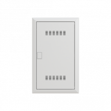 ABB STRIEBEL & JOHN UK636MV Media-Verteiler, Unterputz, 3-reihig, belüftete Tür Schutzklasse II, Schutzart IP30