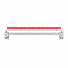 ABB STRIEBEL & JOHN ZE336 Patchpanel 12 fach, leer, Keystone