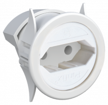 ABB STRIEBEL & JOHN ZE224 Einbausteckdose inkl. EURO-Adapter, Zubehör