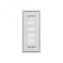 ABB STRIEBEL & JOHN UK660MWH Mediaverteiler, 5-reihig, Wifi Tür, Schutzklasse II, Schutzart IP30, für Homeway