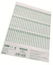 ABB STRIEBEL & JOHN ZA79 Legende für ZA78 mit 72 PLE, Zubehör
