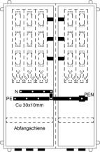 ABB STRIEBEL & JOHN KS876AL Hausanschlussschrank, IP31