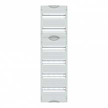 ABB STRIEBEL & JOHN 1V2A Reiheneinbaugeräte-Modul, Reihenabstand 125mm, 6RE/BH2, 1FB Modul montiert auf EDF-Profil