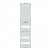 ABB STRIEBEL & JOHN 1V3KA Reiheneinbaugeräte-Modul, Reihenabstand 125mm, 7RE/BH3, 1FB Modul montiert auf EDF-Profil