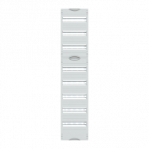 ABB STRIEBEL & JOHN 1V4A Reiheneinbaugeräte-Modul, Reihenabstand 125mm, 8RE/BH4, 1FB Modul montiert auf EDF-Profil