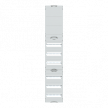 ABB STRIEBEL & JOHN 1V5KA Reiheneinbaugeräte-Modul, Reihenabstand 125mm, 9RE/BH5, 1FB Modul montiert auf EDF-Profil