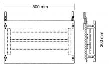 ABB STRIEBEL & JOHN ED56A Kombi-Set SS-System 2RE / BH000, 2FB Kombi-Set, montiert auf EDF-Profil