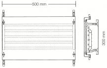 ABB STRIEBEL & JOHN ED72SA Kombi-Set SS-System 2RE / BH000, 2FB Kombi-Set, montiert auf EDF-Profil