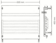ABB STRIEBEL & JOHN ED92SA Kombi-Set SS-System 3RE / BH00, 2FB Kombi-Set, montiert auf EDF-Profil