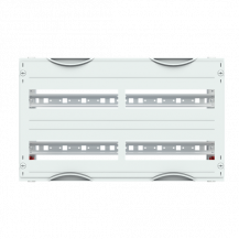 ABB STRIEBEL & JOHN MG202 Reiheneinbaugeräte-Modul 2RE / 2FB, 125 mm Reihenabstand CombiLine-Modul, montiert