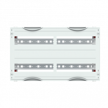 ABB STRIEBEL & JOHN MG422 Reiheneinbaugeräte-Modul 2RE / 2FB, 150 mm Reihenabstand CombiLine-Modul, montiert