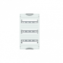 ABB STRIEBEL & JOHN MG103 Reiheneinbaugeräte-Modul 3RE / 1FB, 125 mm Reihenabstand CombiLine-Modul, montiert