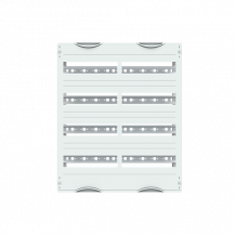 ABB STRIEBEL & JOHN MG204 Reiheneinbaugeräte-Modul 4RE / 2FB, 125 mm Reihenabstand CombiLine-Modul, montiert