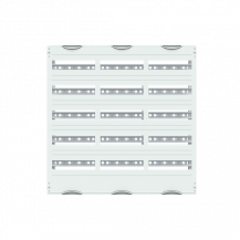 ABB STRIEBEL & JOHN MG305 Reiheneinbaugeräte-Modul 5RE / 3FB, 125 mm Reihenabstand CombiLine-Modul, montiert