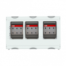 ABB STRIEBEL & JOHN MT342B Sicherungslasttrennschalter-Modul 3RE / BH00, 3FB, inkl. 3x NH1 Trenner CombiLine-Modul, montiert